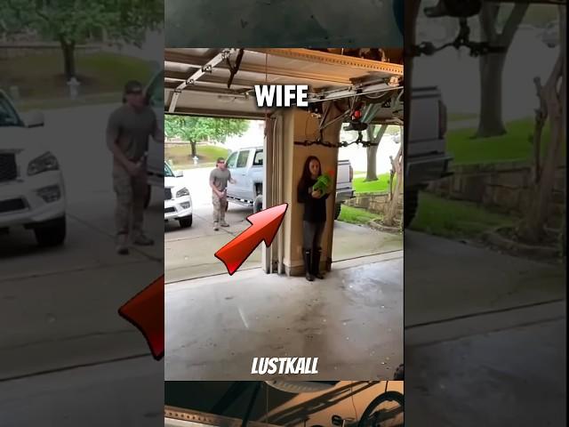 Military Man Comes Home To Surprise Ambush #soldier #beast #couple