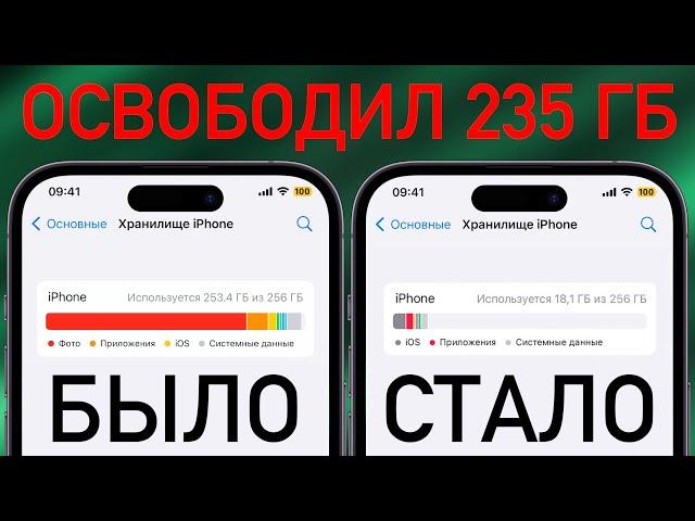 Как просто очистить память на iPhone ? Как удалить ДРУГОЕ и КЭШ с памяти iPhone на iOS 16 ?