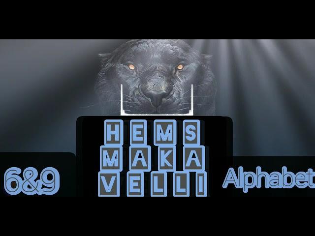 hems makavelli alphabet