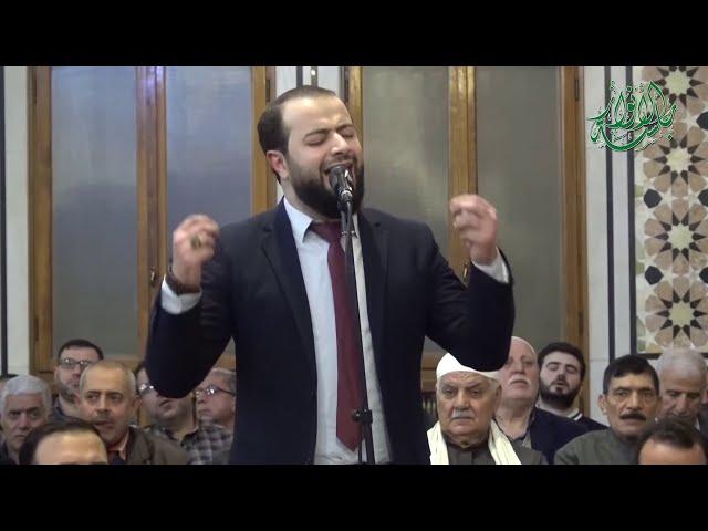 روائع المنشد محمد برنية | جلسة الأنوار في مسجد العثمان 2/2/2019