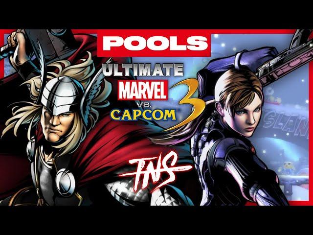 TNS UMvC3 #157 Tournament (Jill Thor Spider-Man Amaterasu Super-Skrull Ryu) Pools Tourney Marvel 3