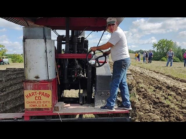 hart parr 30 60 plowing