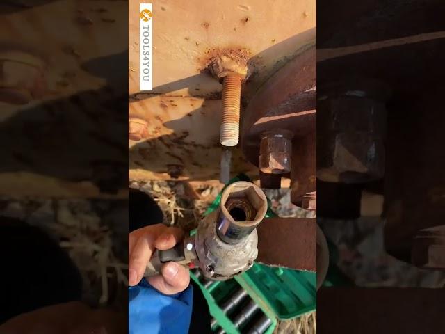 Remove the rusty nut