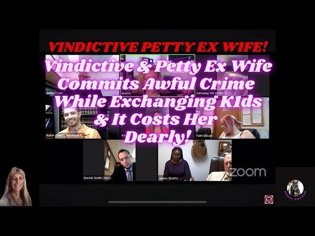 Vindictive Petty Ex Wife Commits Awful Crime While Exchanging K1ds & It Costs Her Dearly!