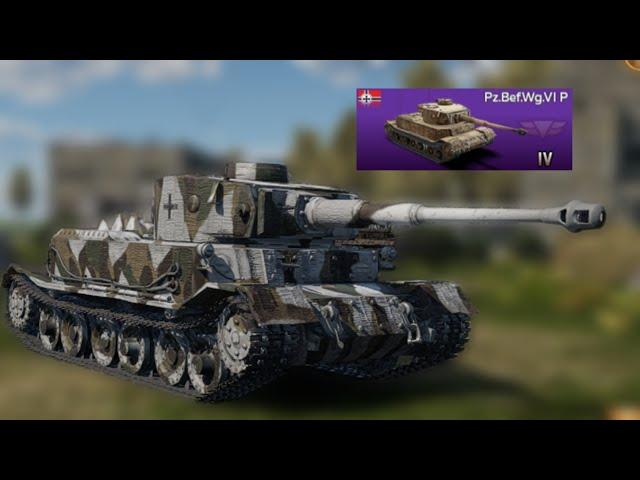 War Thunder Mobile | Pz.Bef.Wg.VI P gameplay