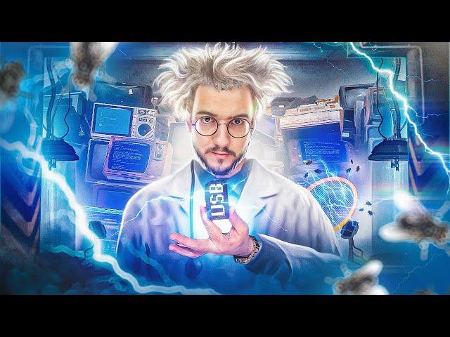 Как сделать USB killer из электромухобойки ? Самодельный usb killer против техники