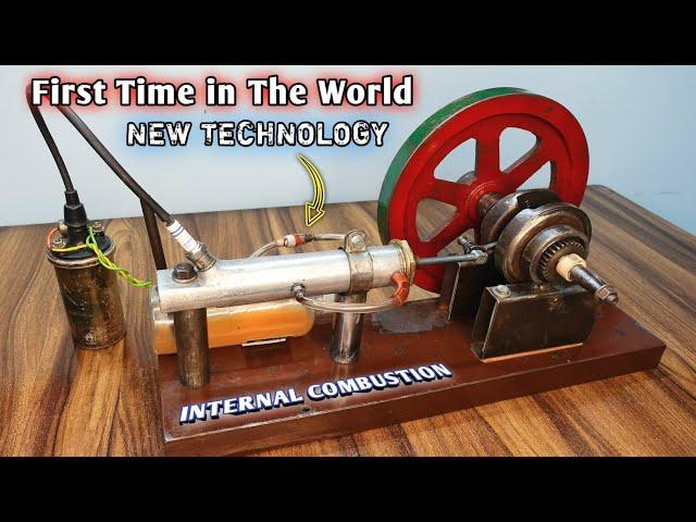 NEW INVENTION  %  || World's 1st Unique Design Internal Combustion Engine