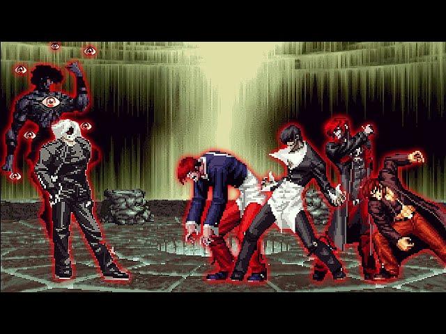 [KOF Mugen] Op Element Kyo Vs Iori Yagami Team