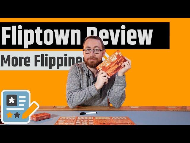 Fliptown Review - A Flip & Write Game Of Wild West Adventuring