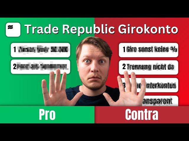 Ohne Probleme? Trade Republic Girokonto Vorteile & Nachteile