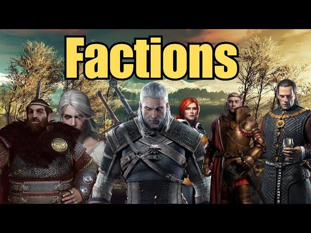 The Factions of The Witcher World