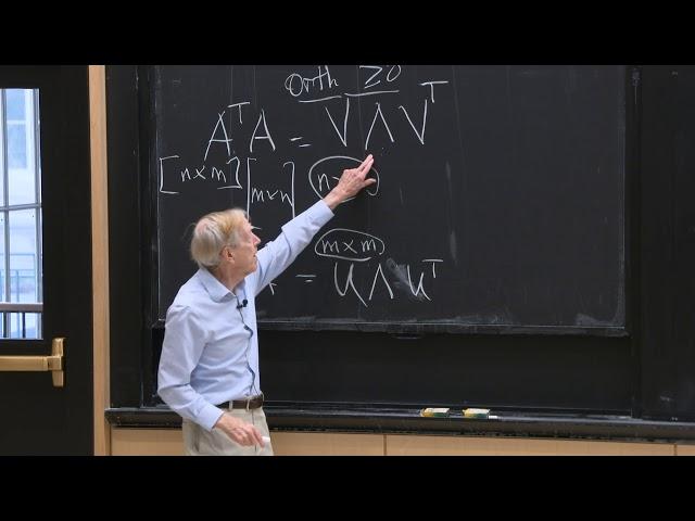 6. Singular Value Decomposition (SVD)