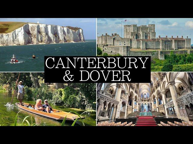 London to Canterbury & Dover in a Day: Cathedral, Dover Castle, White Cliffs - Travel Vlog & Guide