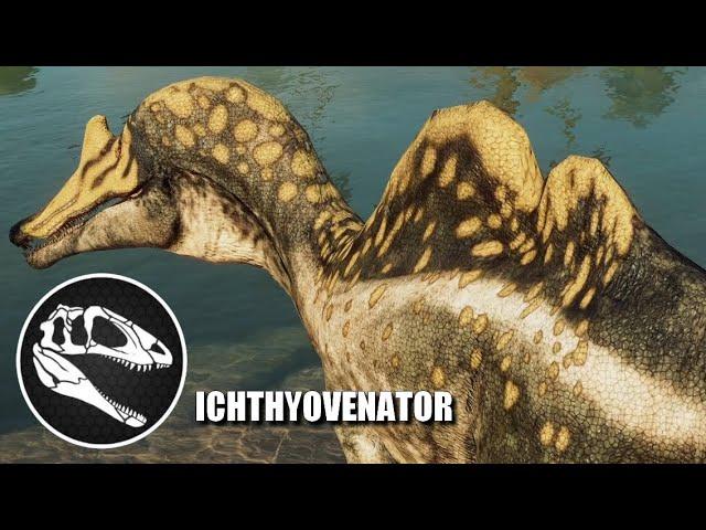 3 Ichthyovenator vs 2 Irritator - JWE 2 Mods (4K 60FPS)