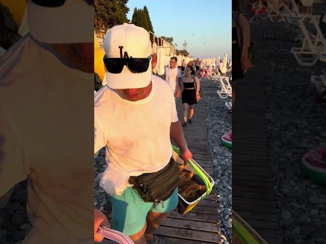 Саня в сентябре 2024ЁЛАЗАРЕВСКОЕ СЕГОДНЯСОЧИ. #море #сочи #beach #лазаревскоесочи #лазаревское