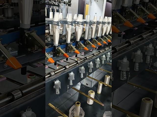 Bhagwati - Winding machine #Textile #Technology #Winding #Yarn #Polymer