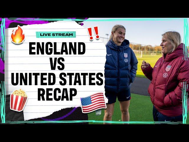 England vs USWNT Reaction & Recap | Attacking Third