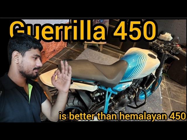 Royal Enfield Guerrilla 450 Why the Guerrilla 450 is the Better then himalayan 450