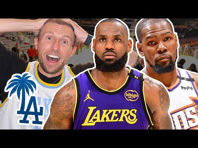 LEBRON VS. DURANT! 22-Comeback der Lakers LIVE  #VLOG6