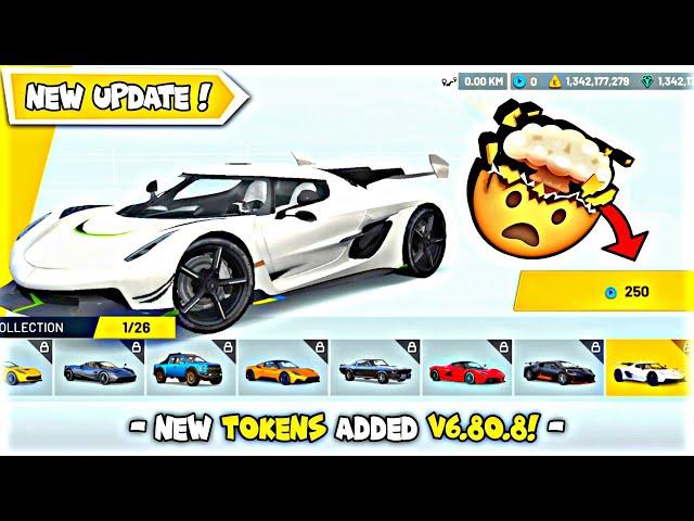 New Tokens ( Update v6.80.8! ) - Extreme Car Driving Simulator
