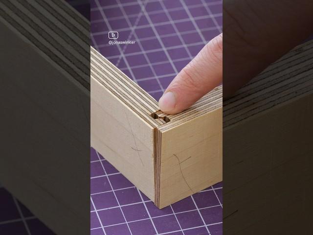 So baust du perfekte SCHUBLADEN - in SEKUNDEN!  | Jonas Winkler #shorts #tipps #holz #werkstatt