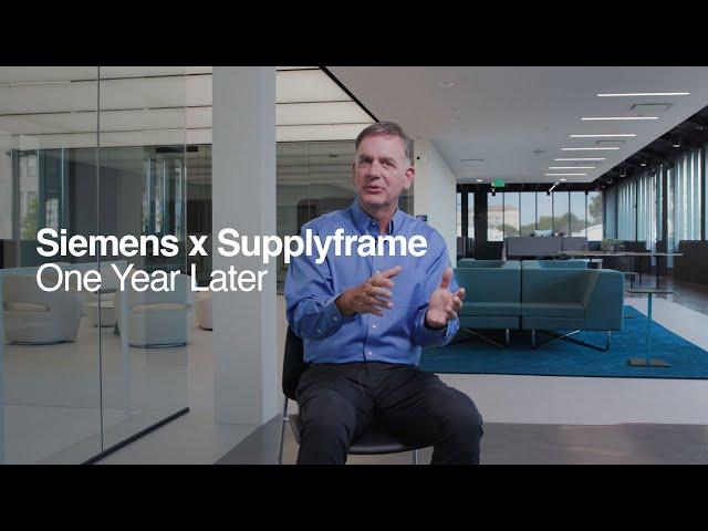 Siemens x Supplyframe - One Year Later