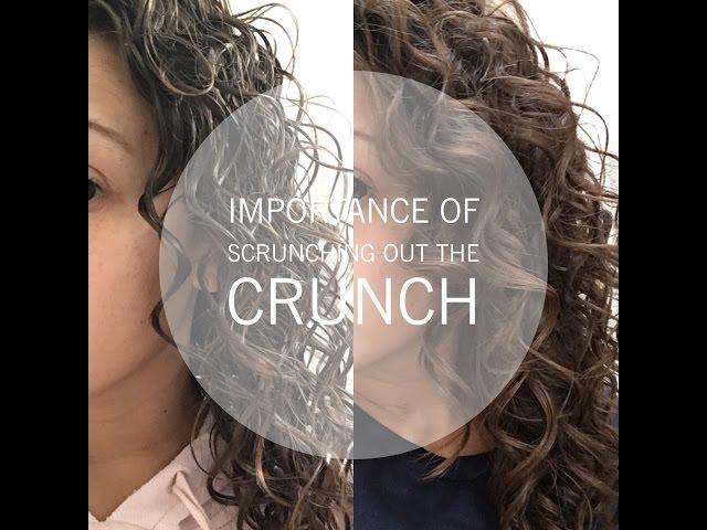 Importance of scrunching out the crunch