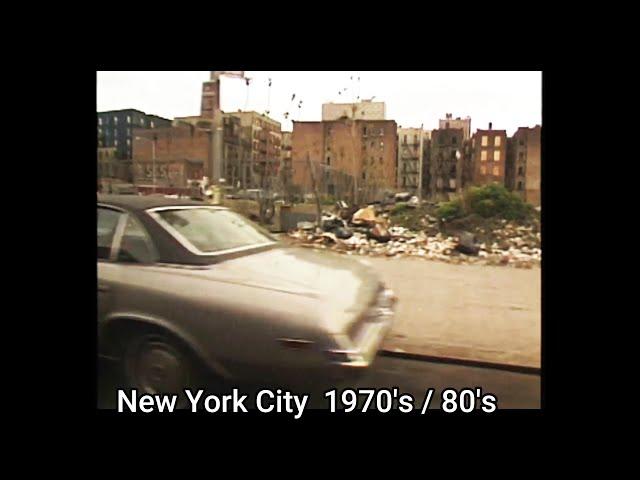 NEW YORK CITY WORST HOODS 1970'S / 80'S COMPARED TO TODAY (HARLEM & THE BRONX)