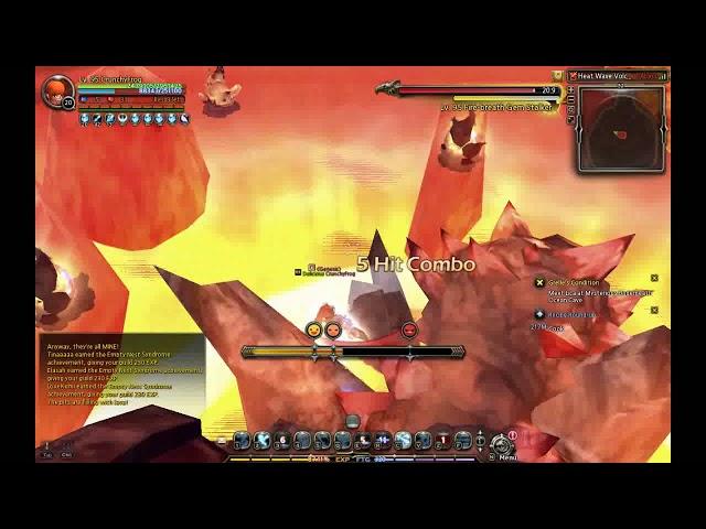 Dragon Nest NA Gladiator Solo Volcano Nest Hardcore (95 cap)