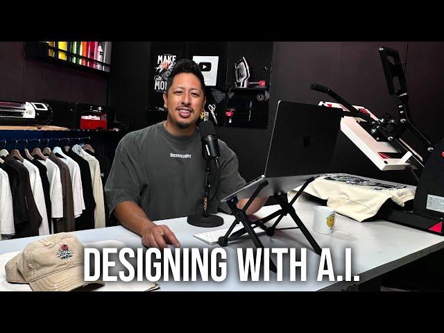 Designing With A.I For Print On Demand (Step X Step)