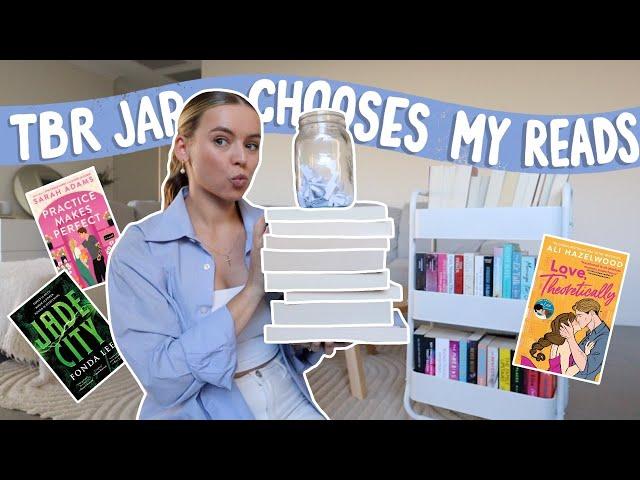 TBR prompt jar chooses my June reads!! | June TBR 🫙