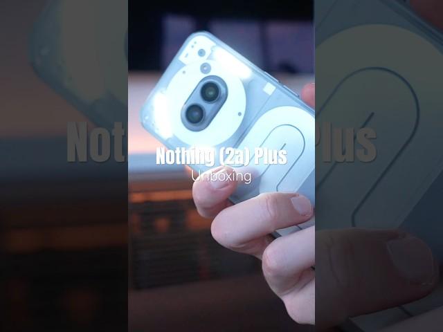 Nothing (2a) plus unboxing ‍ #nothingphone #android #apple #iphone #asmr