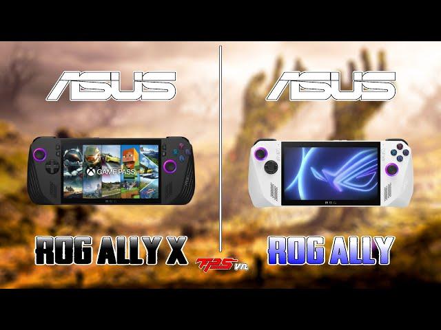 ASUS ROG ALLY vs. ASUS ROG ALLY X at 15W vs 30W