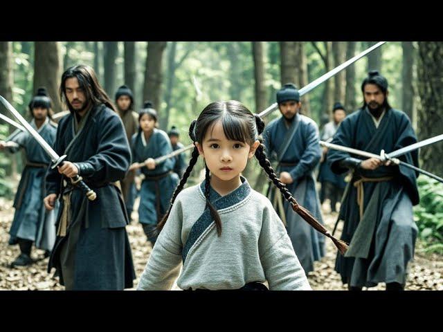 Kung Fu Movie! The eight-year-old girl being hunted down turns out to be a hidden kung fu master!