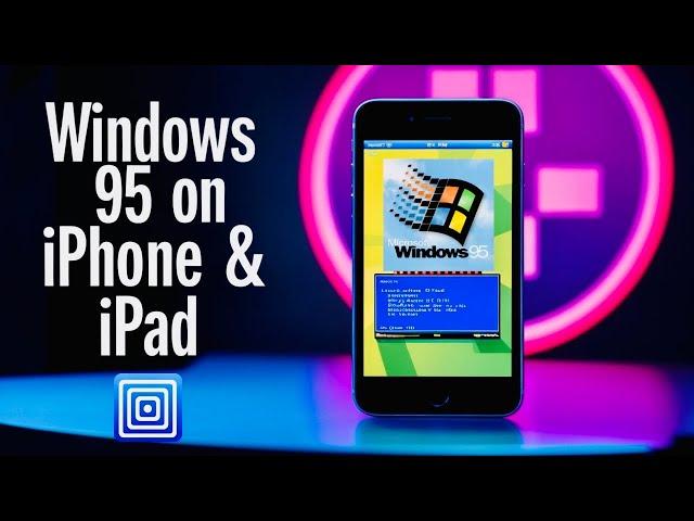 Install Windows 95 on iPhone & iPad with UTM SE iOS Virtual Machine