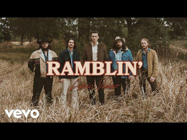 The Red Clay Strays - Ramblin' (Official Lyric Video)