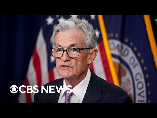 Jerome Powell speaks after Fed cuts interest rates by 0.25 percentage points | full video