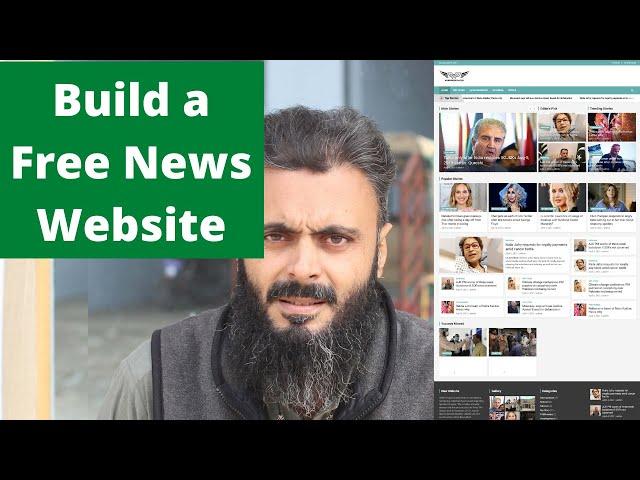 How to Build A Free News / Magazine Website using Wordpress