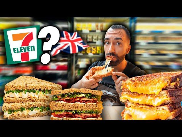 ¿Los 7-ELEVEN de Londres? Probando LAS FRANQUICIAS MÁS FAMOSAS de Reino Unido