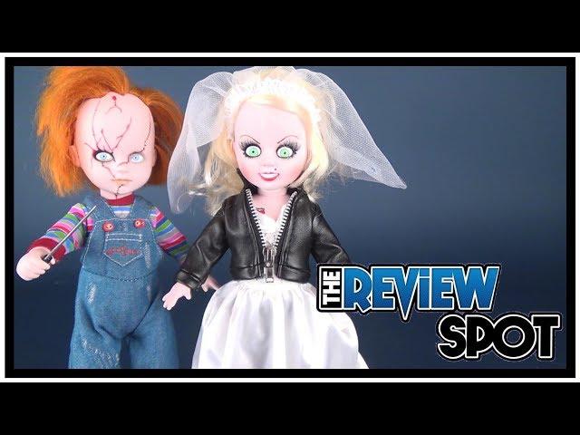 Mezco Toyz Living Dead Dolls Bride of Chucky Chucky and Tiffany @TheReviewSpot