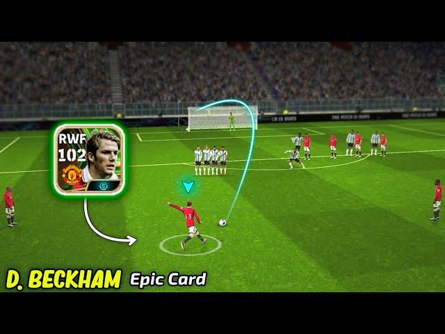 Bend Like Beckham - Review David BECKHAM 102  EPIC Card 