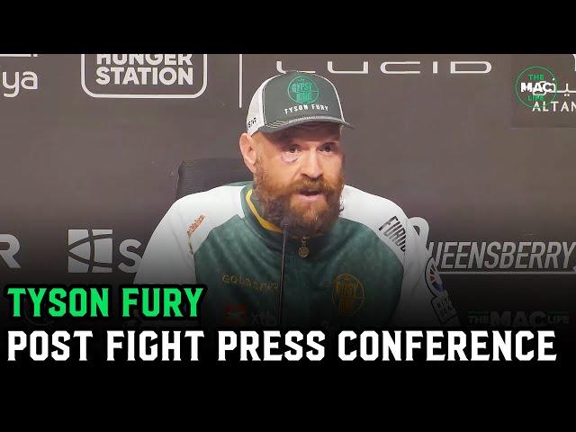 Tyson Fury: 'I Won That!'  Post Fight Press Conference | Fury vs Usyk 2