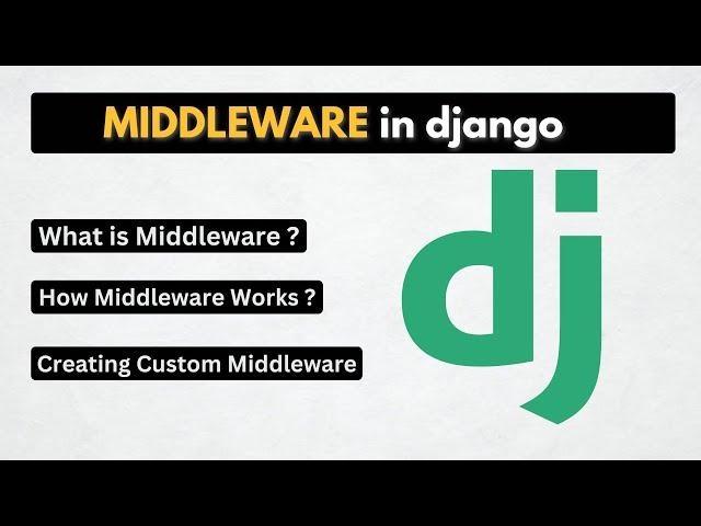 Django Middleware Explained | Creating Custom Middleware in Django