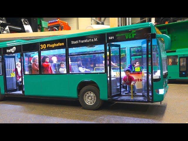 RC MODEL BUS SPECIAL!! GREAT RC SCALE MODEL BUSES AT WORK|MERCEDES-BENZ|IKARUS|MAN