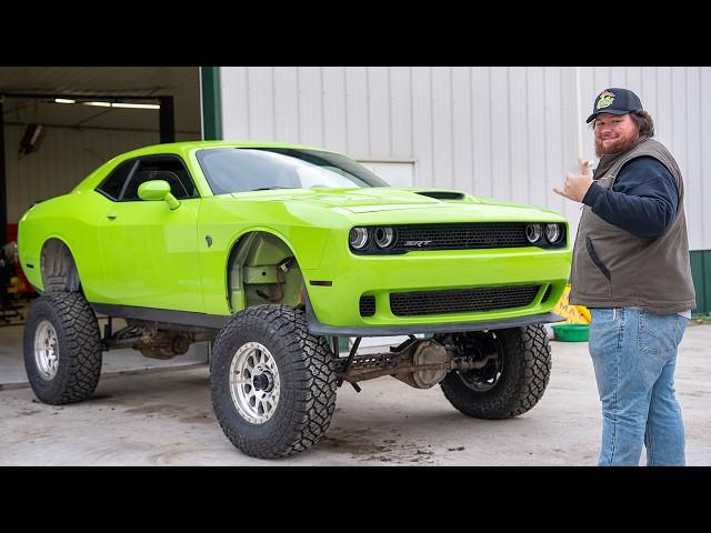 I Built a 4x4 Off-Road Hellcat - Part 2