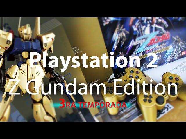 Unboxing  PlayStation 2 Mobile Suit Z Gundam Hyakushiki Gold Pack - Fox Gamer Store