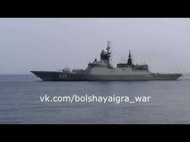 Корвет "Громкий" на испытаниях / Corvette "Gromkiy" on tests