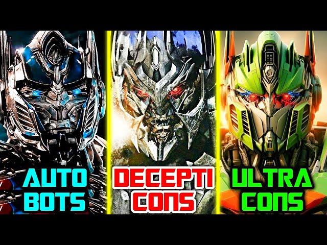 13 Types And Factions Of Transformers - Explained