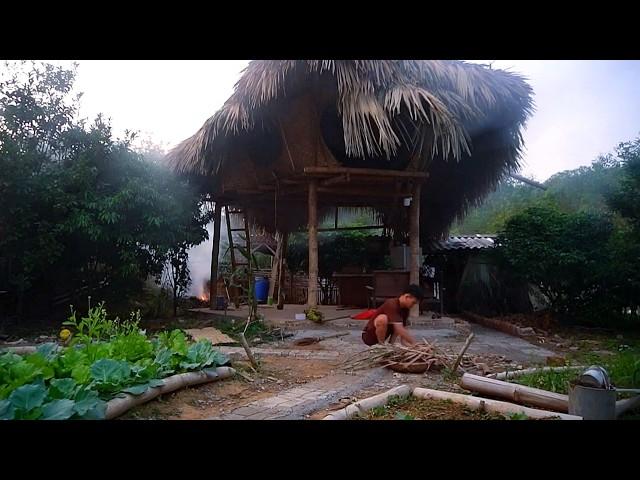 Mountain people's farm life, house arrangement & warehouse construction, neat | A cua ep 18