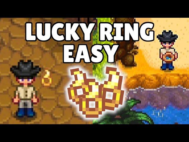 How to get the LUCKY RING & Panning Explained - Stardew Valley 1.5